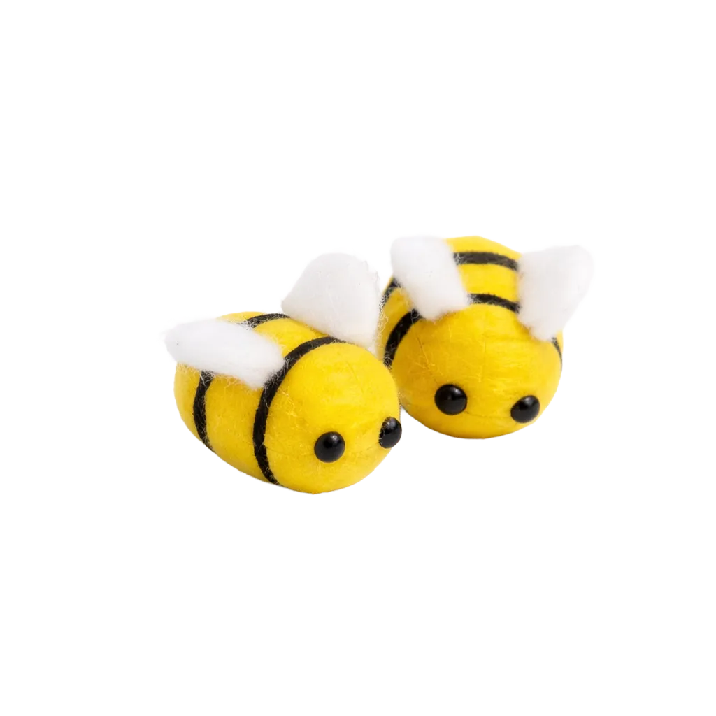 Abeille en peluche douce