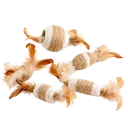 Indoor Cat Toy Set in Natural Rope - 5 Pieces