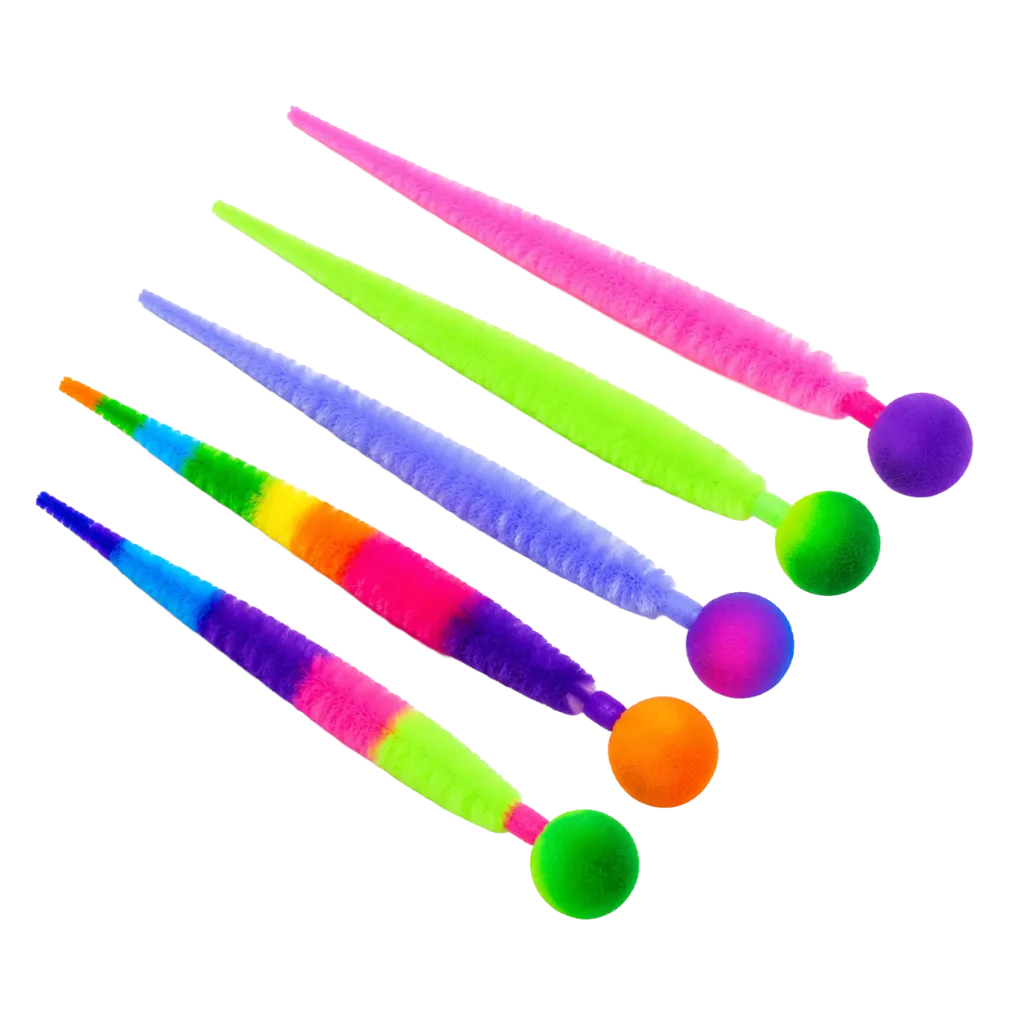 Lot de 5x balle rembondissante coloré