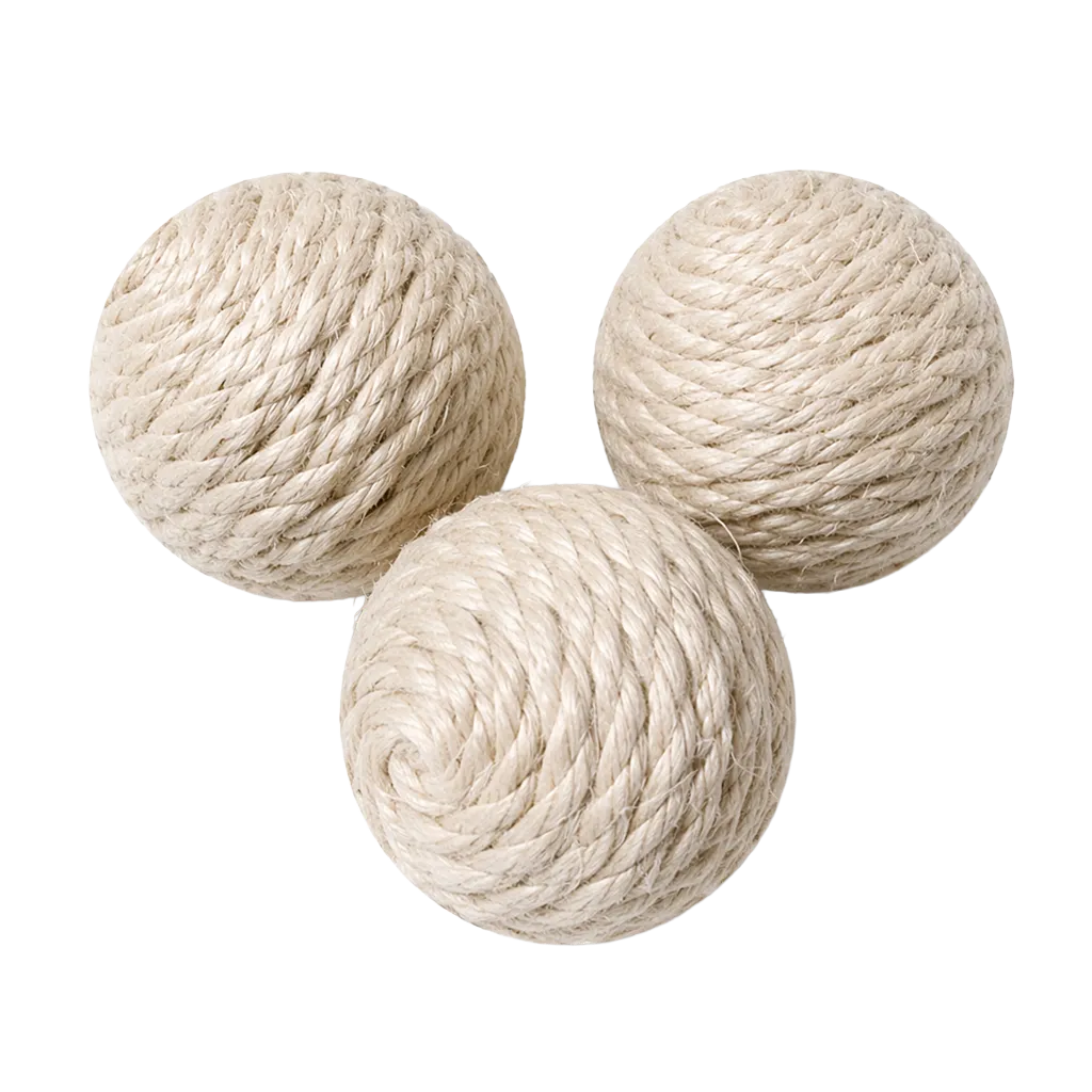 Balle en Sisal pour chat