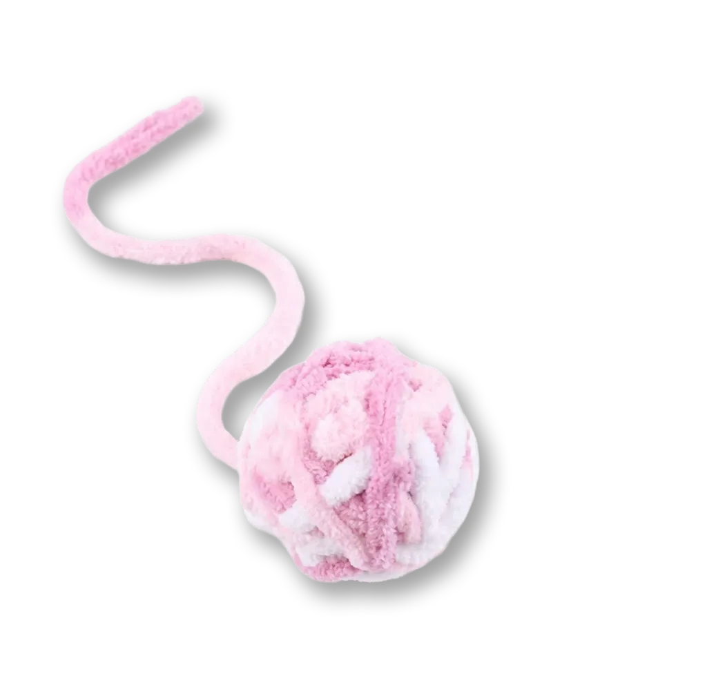 Balle avec queue (Rose)