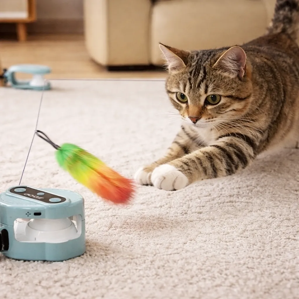 Jouet de Chasse Automatique pour Chat