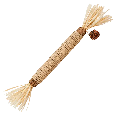 Jouets à mâcher pour chats en bois