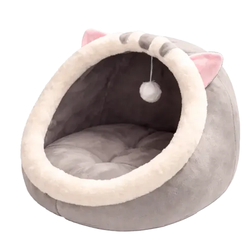 Panier pour chat avec oreille de chat