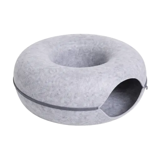 Tunnel beignet pour chat