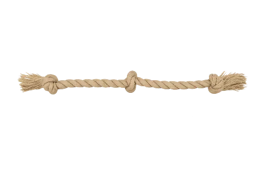 Cordon avec 3 noeuds Brun